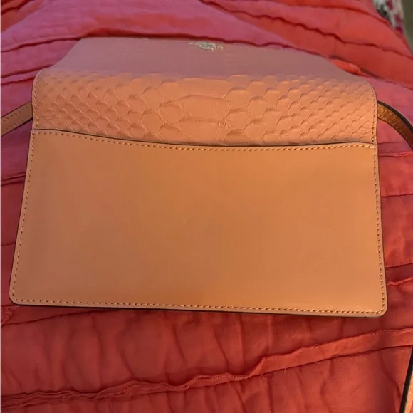 Coach Hayden Python-Textured Crossbody Bag - Picture 8 of 9